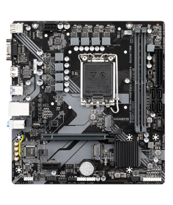 Gigabyte B760M H DDR4 1.0 M/B Processor family Intel, Processor socket LGA1700, DDR4 DIMM, Memory slots 2, Supported hard disk