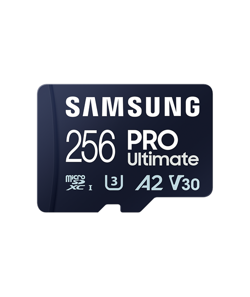 SAMSUNG 256GB PRO Ultimate MicroSDXC UHS-I Memory Card + Reader SAMSUNG 256GB PRO Ultimate MicroSDXC UHS-I Memory Card + Reader