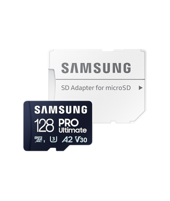 SAMSUNG 128GB Memory card, PRO Ultimate, Class 10 V30