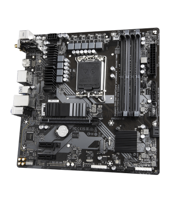 Gigabyte B760M DS3H AX 1.3 M/B Processor family Intel, Processor socket LGA1700, DDR4 DIMM, Memory slots 4, Supported hard disk