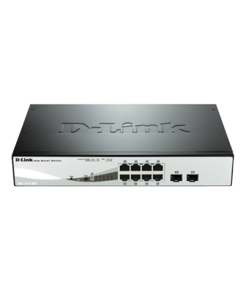 D-Link DGS-1210 Series Smart Managed Gigabit Switches  DGS-1210-08P Managed L2, Desktop/Rackmountable