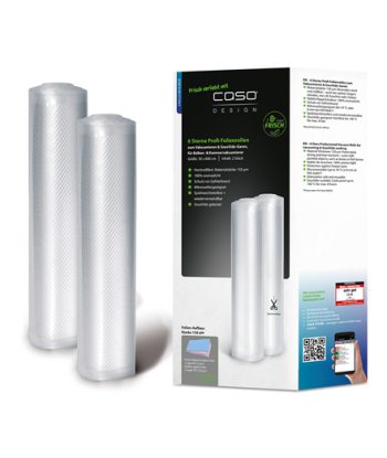 Vaakumkile Caso 01248 2 pcs, Dimensions (W x L) 30 x 600 cm, Transparent