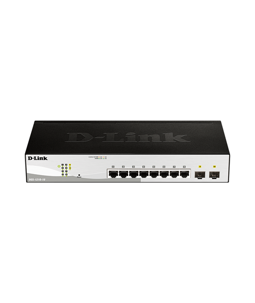 D-Link 10-Port Gigabit Smart Managed Switch DGS-1210-10 Managed L2+, Rackmountable
