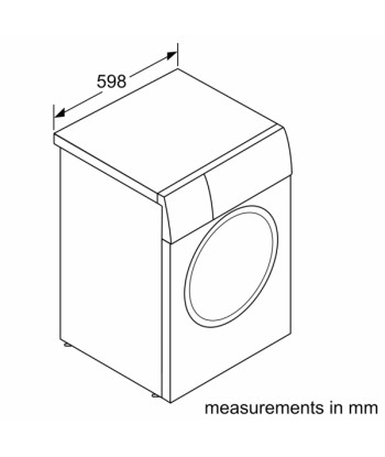 Стиральная машина Bosch WAN2401LSN, A, Front loading, Capacity 8 kg, Depth 59,8 cm, 1400 RPM, White