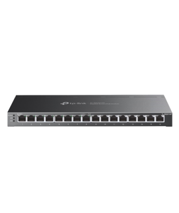 TP-LINK etStream 16-Port Gigabit Smart Switch with 8-Port PoE+ 	TL-SG2016P Web managed, Desktop, Power supply type External
