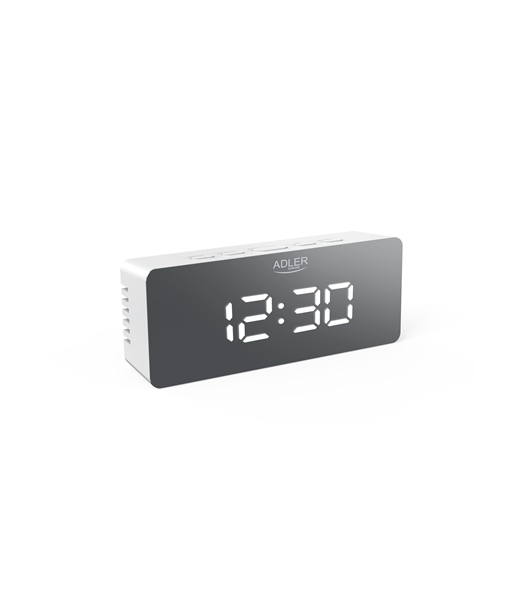 Adler Alarm Clock AD 1189W White