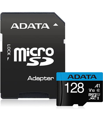 MEMORY MICRO SDXC 128GB W/AD./AUSDX128GUICL10A1-RA1 ADATA