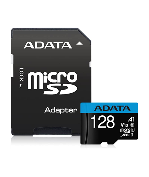 ADATA microSDXC/SDHC UHS-I Memory Card Premier 128 GB, microSDHC/SDXC, Flash memory class 10 ADATA microSDXC/SDHC UHS-I Memory Card Premier 128 GB, microSDHC/SDXC, Flash memory class 10