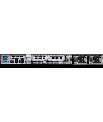 Dell PowerEdge R350 Rack (1U), Intel Xeon, E-2314, 2.8 GHz, 8 MB, 4T, 4C, 480 GB, SSD, Up to 4 x 3.5", PERC H355, Power supply