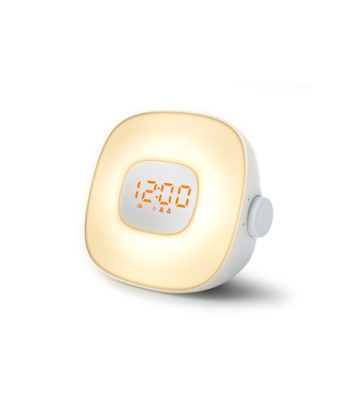 Muse Light Clock Radio ML-198CR USB port, White, AUX in