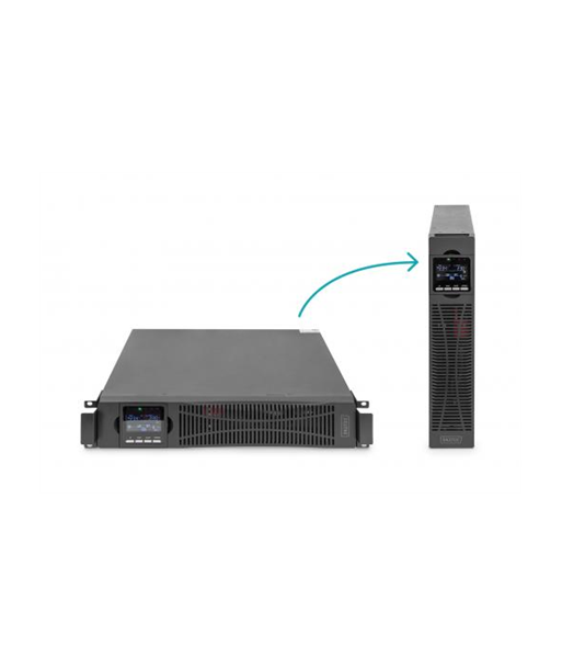 Digitus OnLine UPS 	DN-170095 2000 VA, 2000 W, Rack/tower, C14