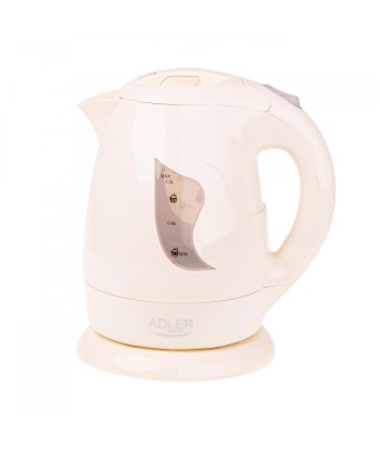 Veekeetja Adler AD 08 b Standard, Plastic, Beige, 850 W, 360° rotational base, 1 L