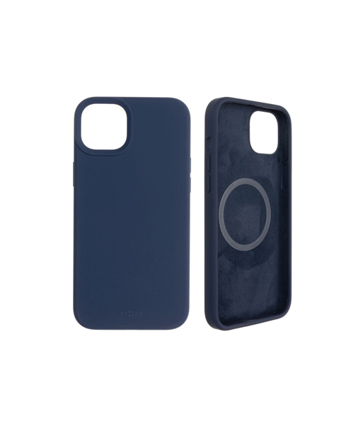 FIXED MagFlow Magnetic Phone Holder for Apple iPhone 14 Plus - Blue