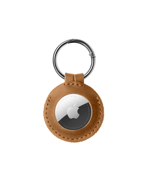 FIXED Кожаный чехол для AirTag - Коричневый
