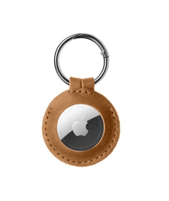 FIXED Кожаный чехол для AirTag - Коричневый