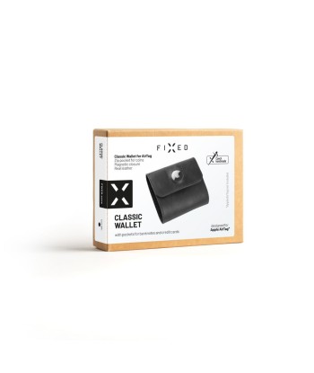 FIXED Classic Wallet for AirTag, Black