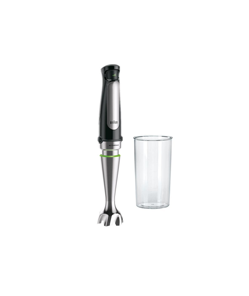 Blender Braun MQ7000X MultiQuick Immersion, 1000 W, Number of speeds 2, Black/Stainless Steel