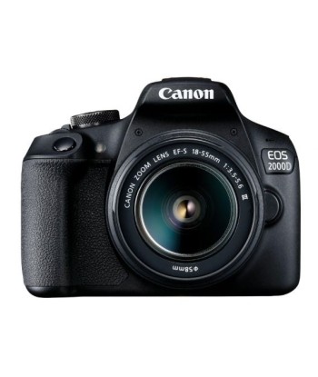 Canon EOS 2000D 18-55 III EU26 SLR Camera Kit, Megapixel 24.1 MP, ISO 12800, Display diagonal 3.0", Wi-Fi, Video recording