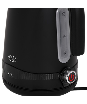 Adler AD 1295b veekeetja - Stiilne roostevaba teras, 1.7L, 2200W