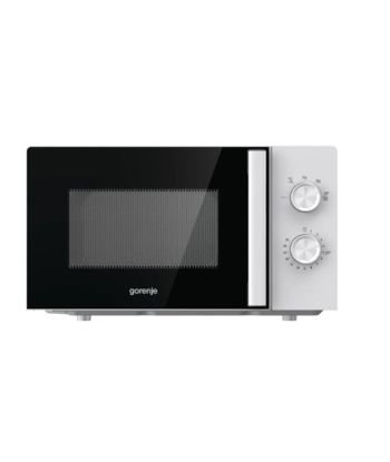 Gorenje Microwave Oven MO20E1WH Free standing, 20 L, 800 W, Grill, White