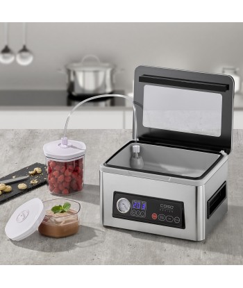 Caso Chamber Vacuum Sealer VacuChef 50 Power 300 W, Stainless steel