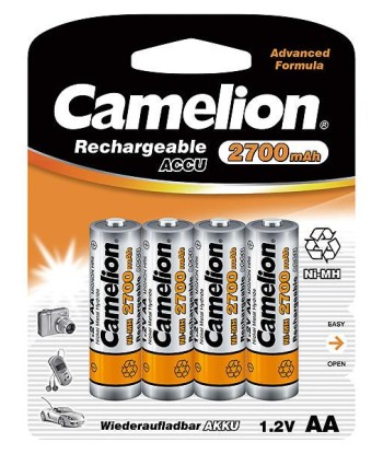 Camelion AA HR6 2700mAh Аккумуляторы - 4 шт