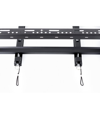 EDBAK, Wall mount, VWPOP65-L, 42-65", Maximum weight (capacity) 60 kg, Black