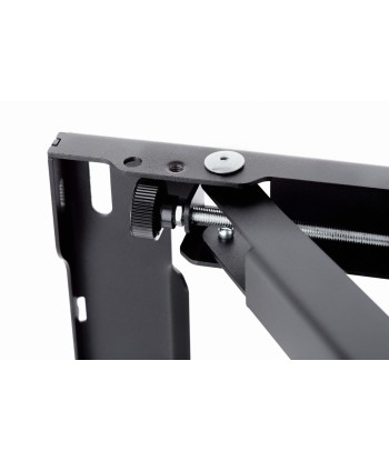 EDBAK, Wall mount, VWPOP65-L, 42-65", Maximum weight (capacity) 60 kg, Black