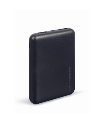 Зарядка powerbank Gembird PB05-02 5000 mAh, Black, 10 W
