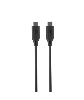 Кабель Silicon Power LK15CC USB-C - USB-C - Черный
