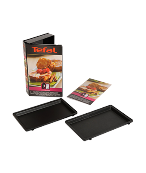 TEFAL XA800912 Röstitud saia plaadid SW852 võileivagrillile - Must TEFAL XA800912 Röstitud saia plaadid SW852 võileivagrillile - Must