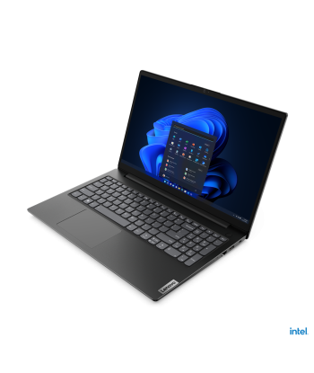 Lenovo Essential V15 G4 IAH  Black, 15.6 ", TN, FHD, 1920 x 1080 pixels, Anti-glare, Intel Core i5, i5-12500H, 16 GB, Soldered
