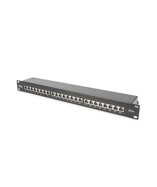 Digitus CAT 6A Патч-панель, RJ45, 8P8C, Экранированная Digitus CAT 6A Патч-панель, RJ45, 8P8C, Экранированная