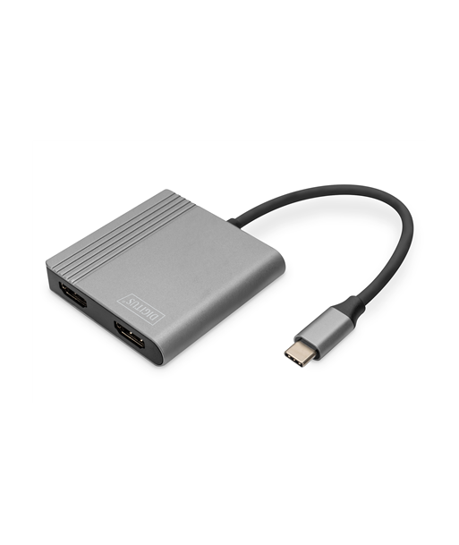 Digitus USB-C - 2x HDMI Adapter DA-70828 Digitus USB-C - 2x HDMI Adapter DA-70828