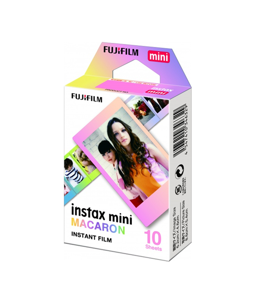 Fujifilm Instax Mini Macaron Instant Film Quantity 10, 86 x 54 mm