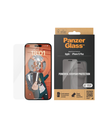 PanzerGlass Screen Protector iPhone 2023 6.7 |Classic Fit