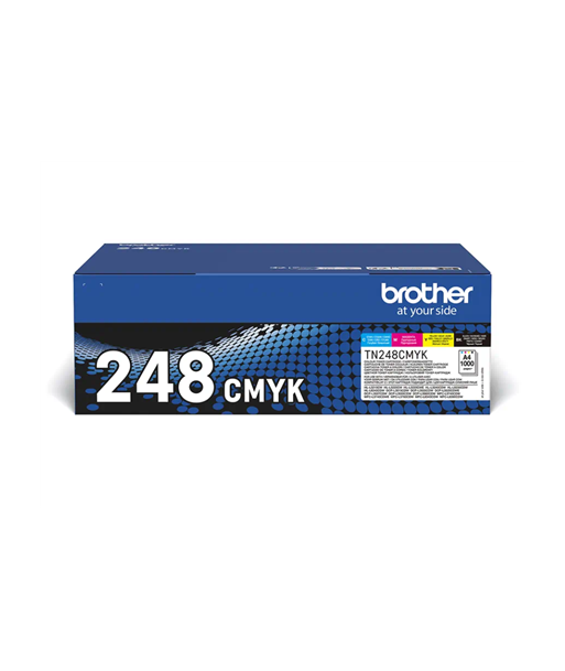 Tooner Brother TN248VAL, Value pack with all 4 toners