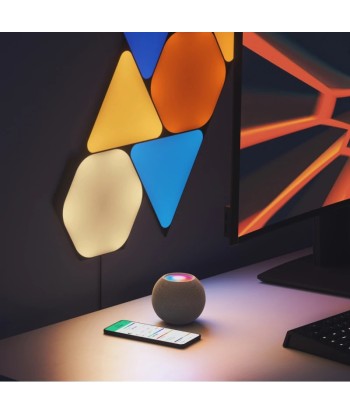 Nanoleaf Shapes Black Hexagon Комплект расширения (3 панели) - Расширьте свое умное освещение!