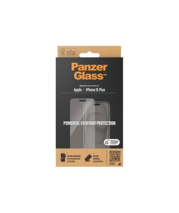 Защитная пленка PanzerGlass Classic Fit для iPhone 2023 6.7 дюйма
