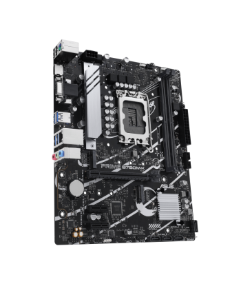 Asus PRIME B760M-K Processor family Intel, Processor socket LGA1700, DDR5 DIMM, Memory slots 2, Supported hard disk drive