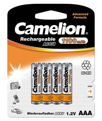 Camelion AAA HR03 1100mAh Akud (4 tk pakis)