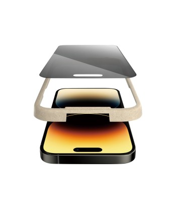 PanzerGlass Screen protector, Apple, iPhone 14 Pro, Glass, Black, Privacy