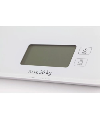 Caso Designer kitchen scales LX 20 03294 Maximum weight (capacity) 20 kg, Graduation 5 g, White