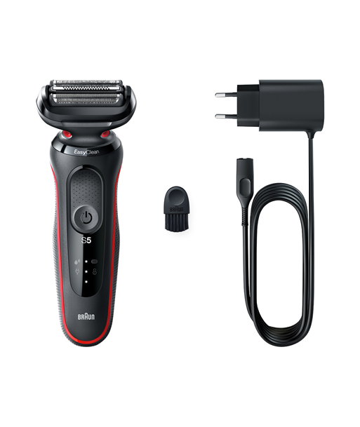 Braun Series 5 51-R1000s Wet & Dry Elektriline Pardel - Must/Punane Braun Series 5 51-R1000s Wet & Dry Elektriline Pardel - Must/Punane