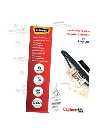 Fellowes Laminating Pouch PREMIUM ImageLast 125 µ, 216x303 mm - A4, 100 pcs