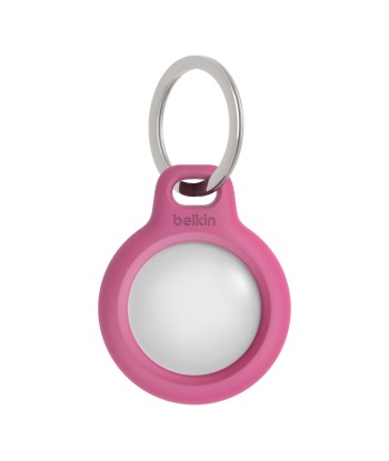 Belkin Secure Holder with Key Ring for AirTag Pink