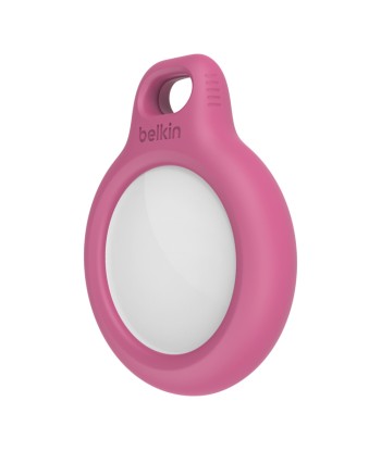 Belkin Secure Holder with Key Ring for AirTag Pink
