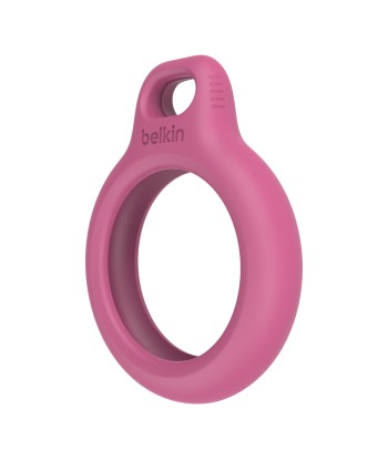 Belkin Secure Holder with Key Ring for AirTag Pink