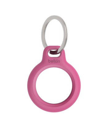Belkin Secure Holder with Key Ring for AirTag Pink