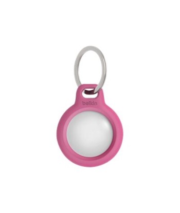 Belkin Secure Holder with Key Ring for AirTag Pink